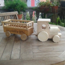 Traktor i kola